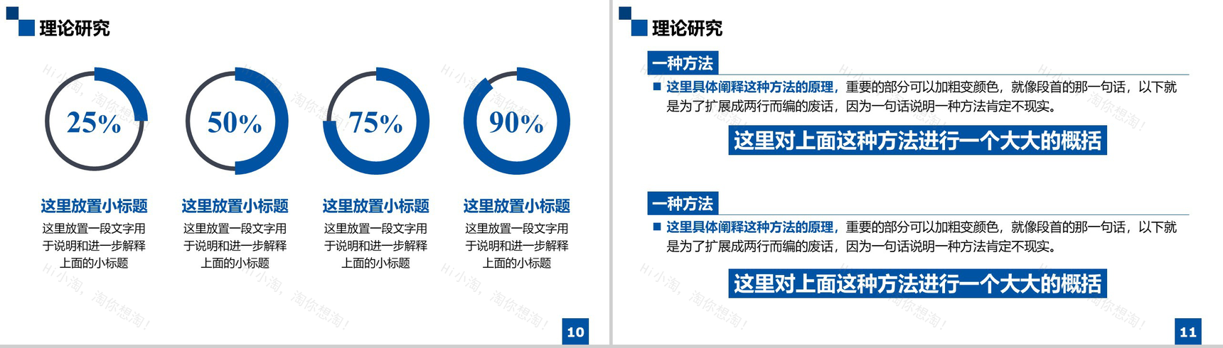 大气严谨学术汇报毕业论文答辩汇报PPT模板-6