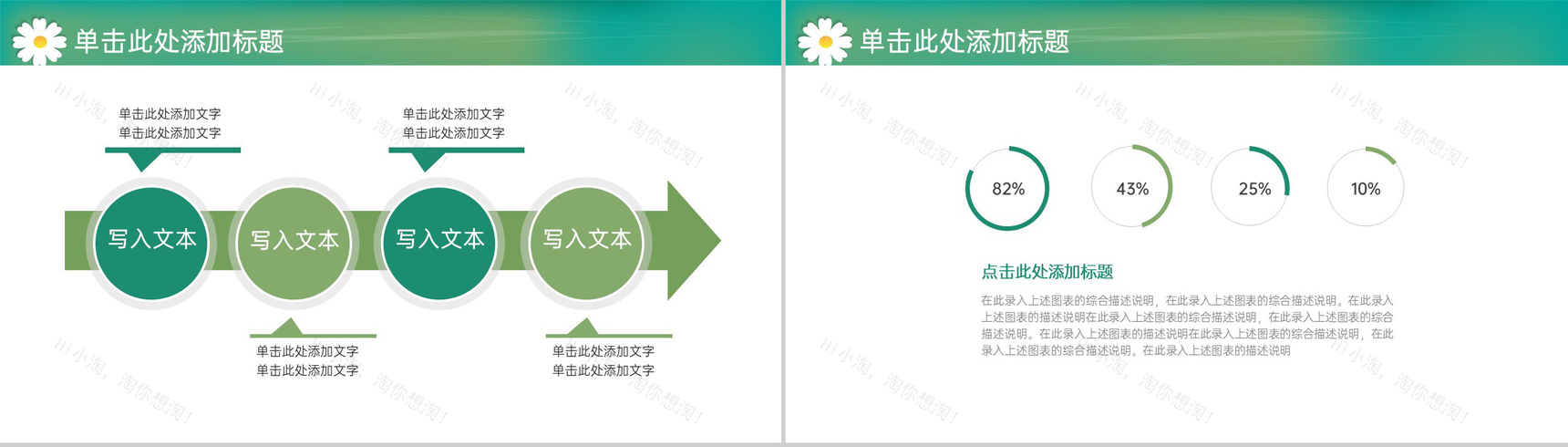 绿色小清新大学生毕业设计专业论文答辩PPT模板-11