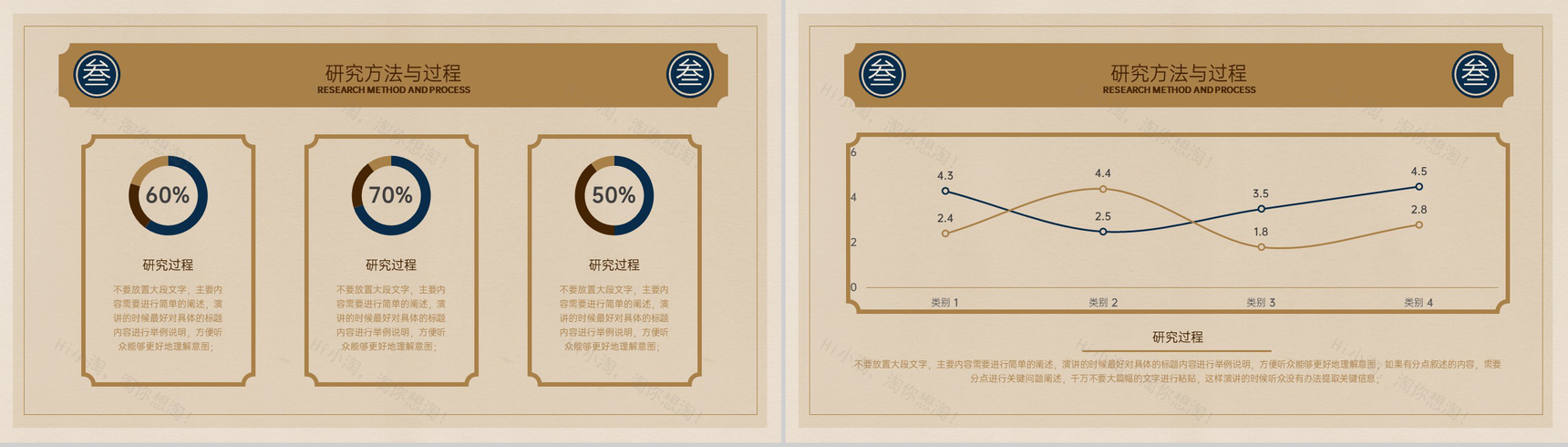 黄色简约复古风大学生毕业论文答辩开题报告PPT模板-8