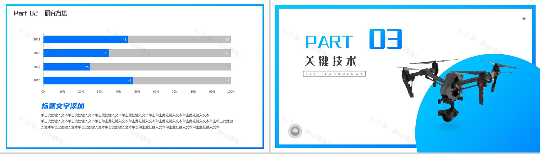 蓝白简约电子工程毕业论文开题报告PPT模板-6
