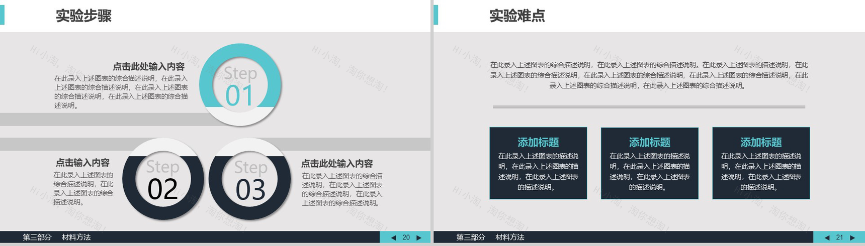 简约大气生物医学毕业答辩论文PPT模板-11