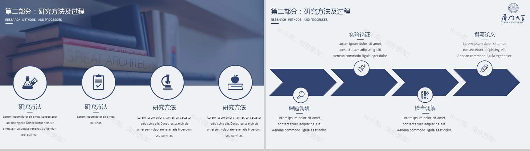 论文答辩蓝色清新毕业答辩ppt模板-5