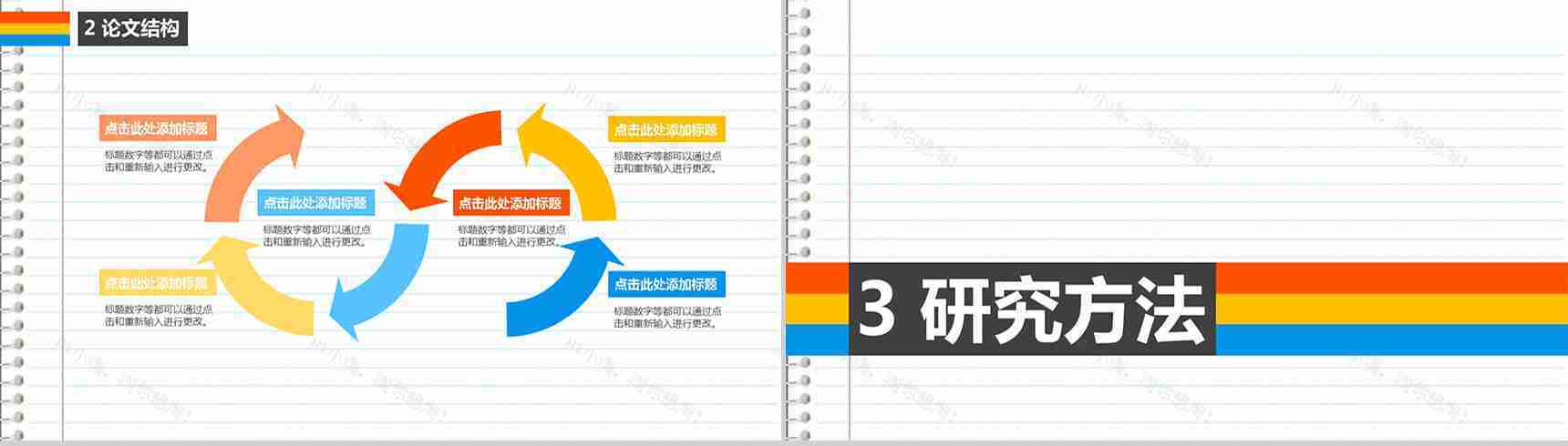 特色个性化毕业论文答辩PPT模板-6