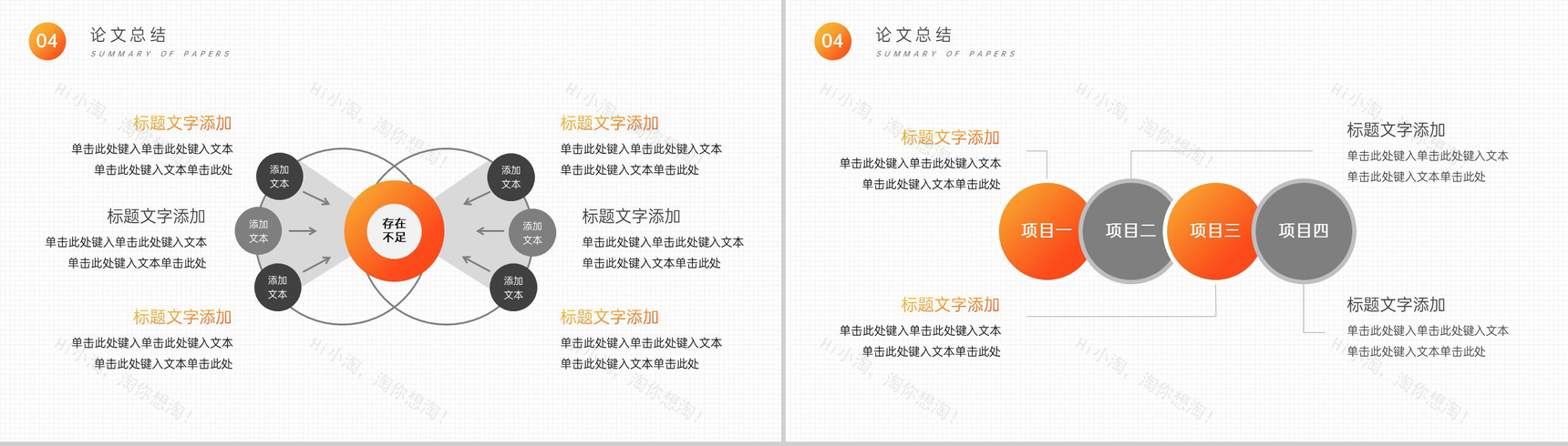 橙色商务风应用语言学专业毕业答辩研究方法展示PPT模板-9