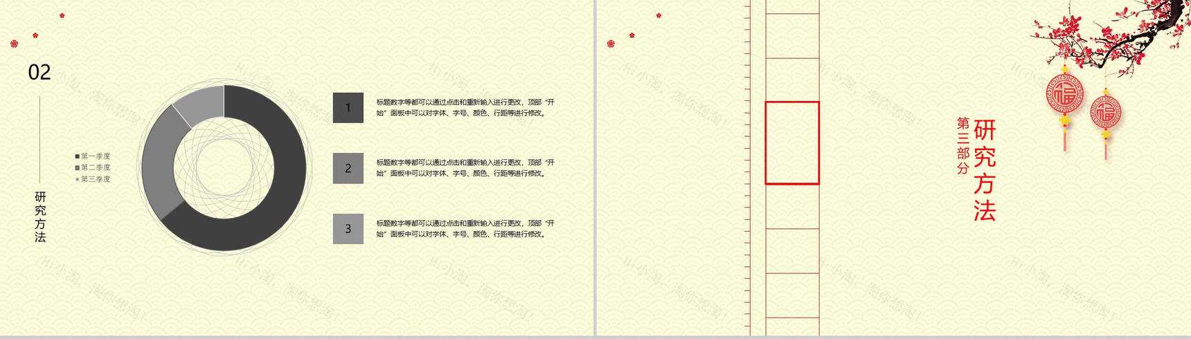 复古中国风毕业论文答辩PPT模板-6