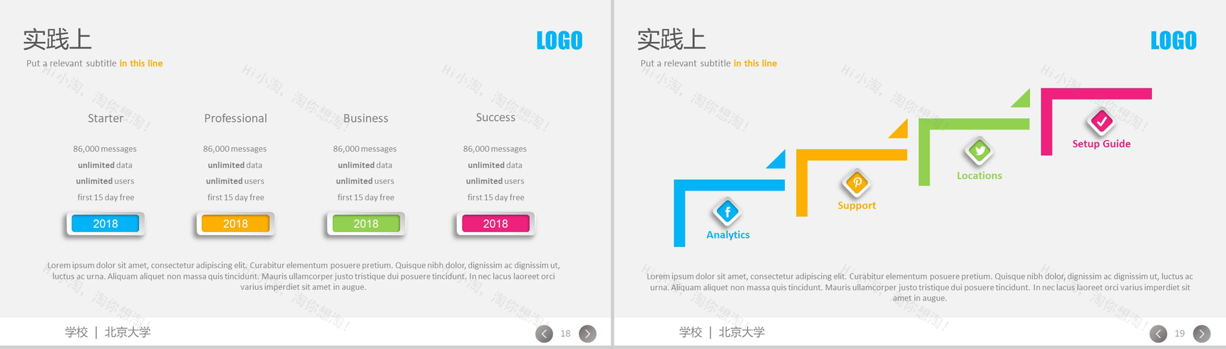 彩色动态北京大学奖学金答辩PPT模板-10