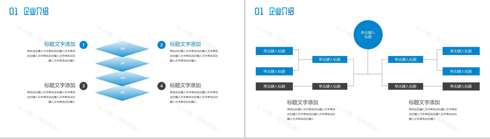 简单的公司介绍开场白文案公司简介宣传册PPT模板-3
