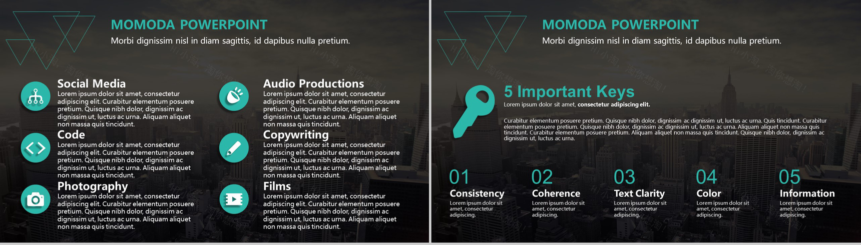 欧美商务文化公司年终总结企业规划PPT模板-4