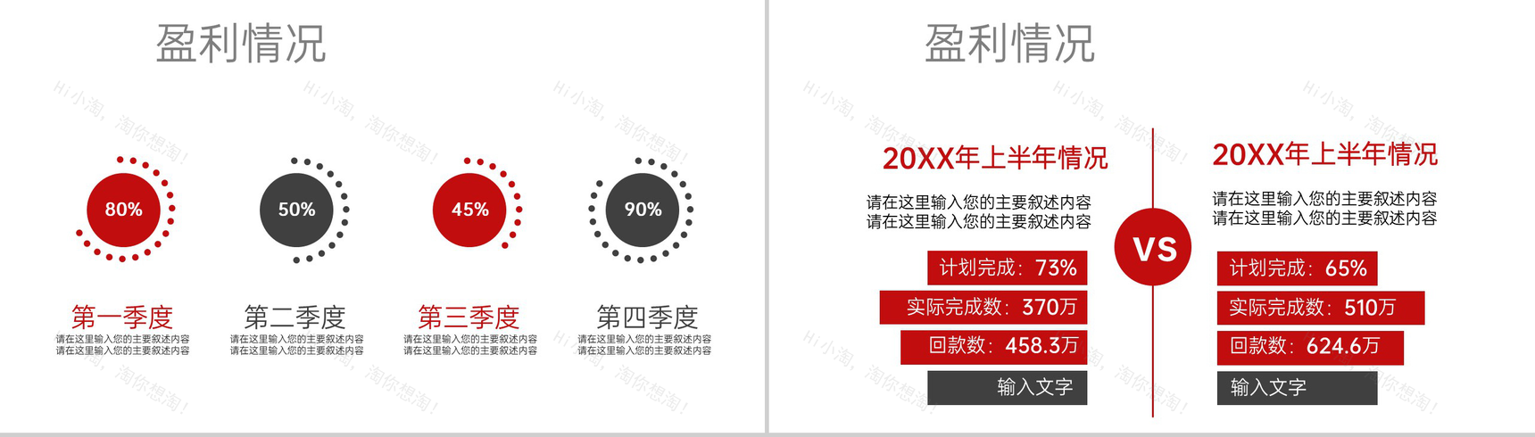 红色商务风公司介绍企业文化宣传发展历程PPT模板-9