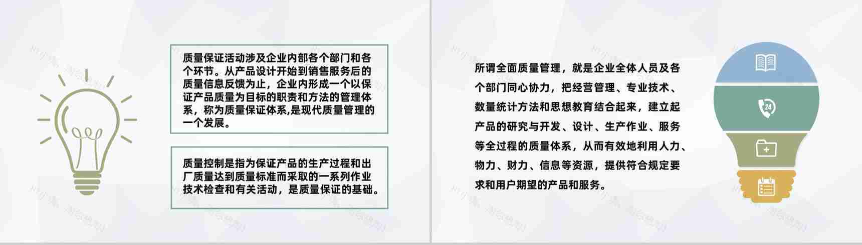 公司服务质量管理方法产品质量安全品质管理规范PPT模板-5