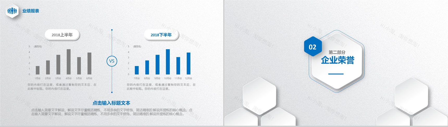 微立体简约产品宣传个人总结汇报PPT模板-7