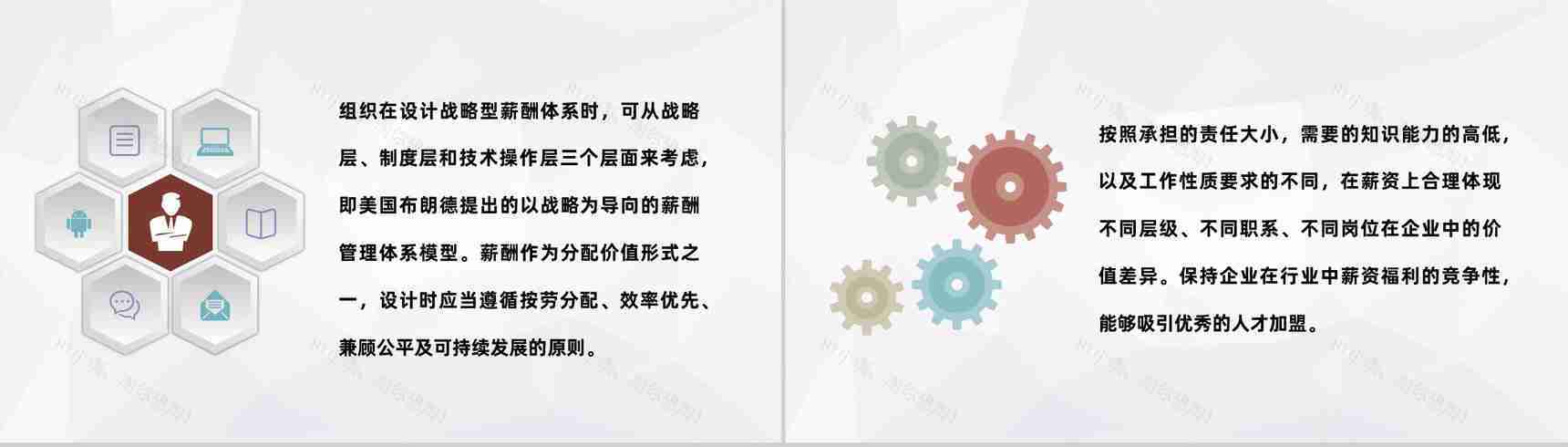 公司薪酬体系设计方案总结部门员工激励机制介绍PPT模板-3
