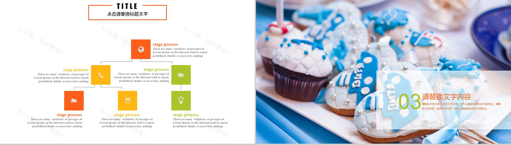 甜点蛋糕产品宣传品牌推广PPT模板-8