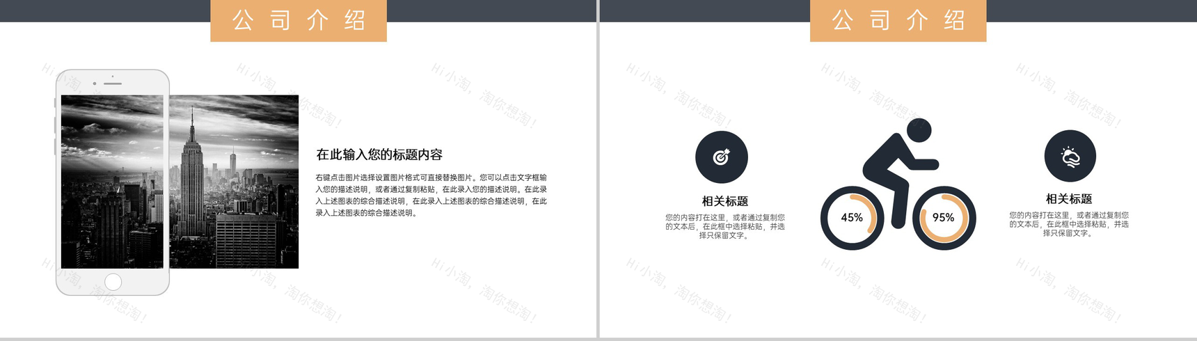 黑黄撞色商务风公司介绍项目推广市场分析PPT-3