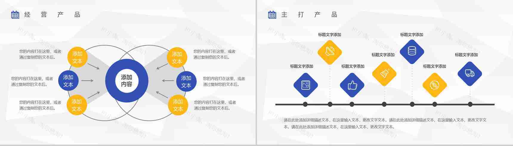 互联网金融公司企业创业项目介绍PPT模板-8