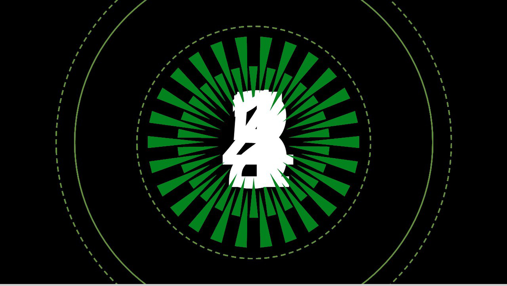 酷炫散射式倒计时创意影视传媒PPT模板