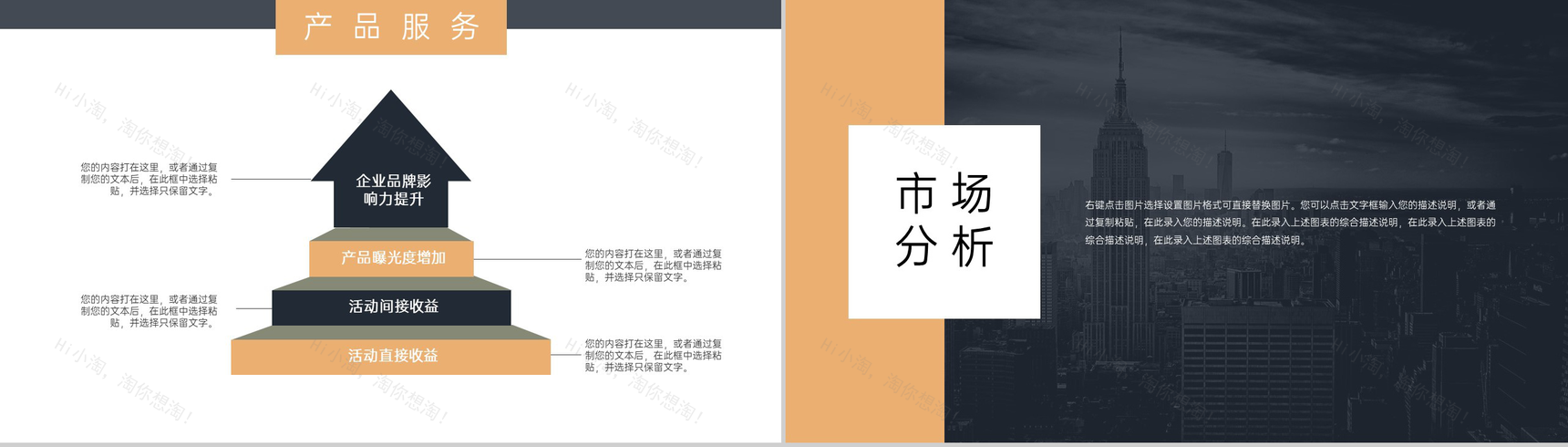 黑黄撞色商务风公司介绍项目推广市场分析PPT-8