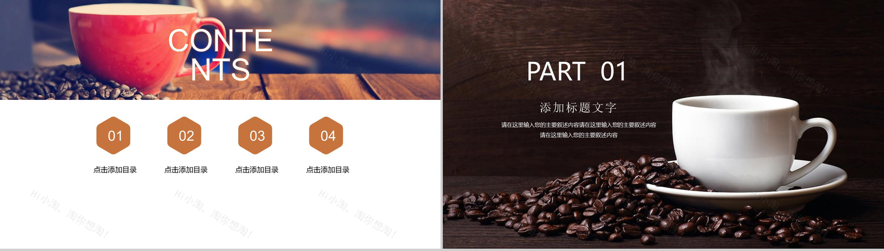 咖啡厅销售方案商业计划书PPT模板-2