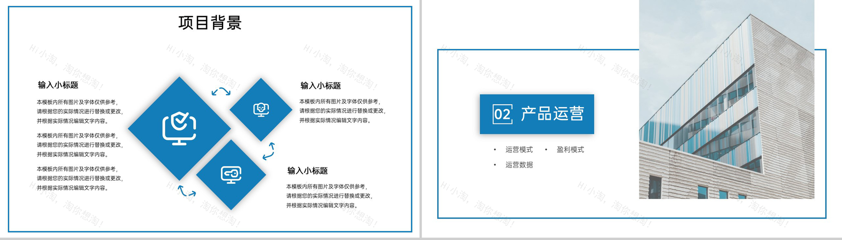 商务风创业融资计划书项目介绍产品运营市场分析PPT模板-4