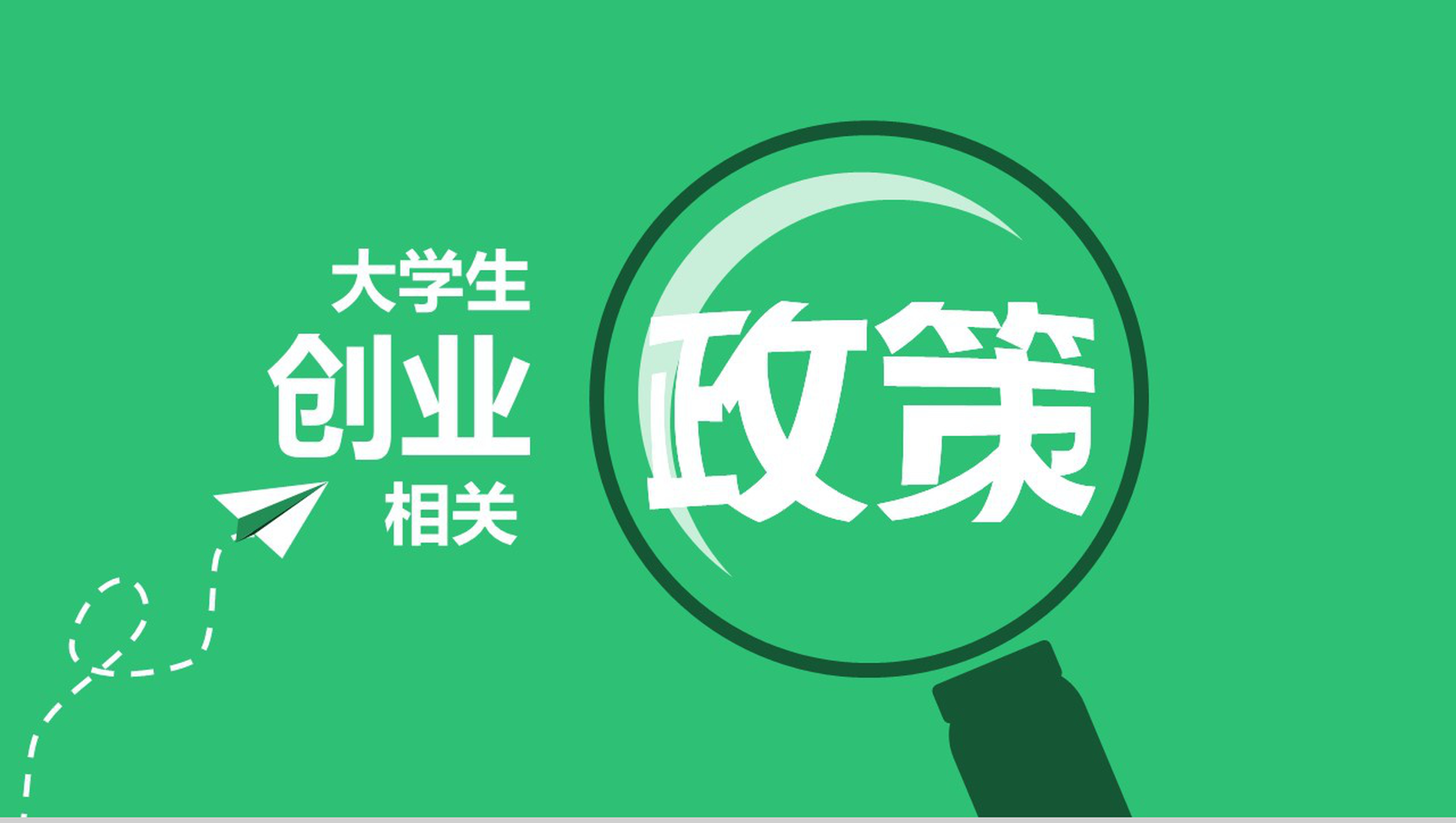 经典实用大学生创业指南PPT模板