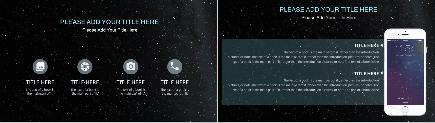 月球欧美商务风总结汇报企业规划PPT模板-3