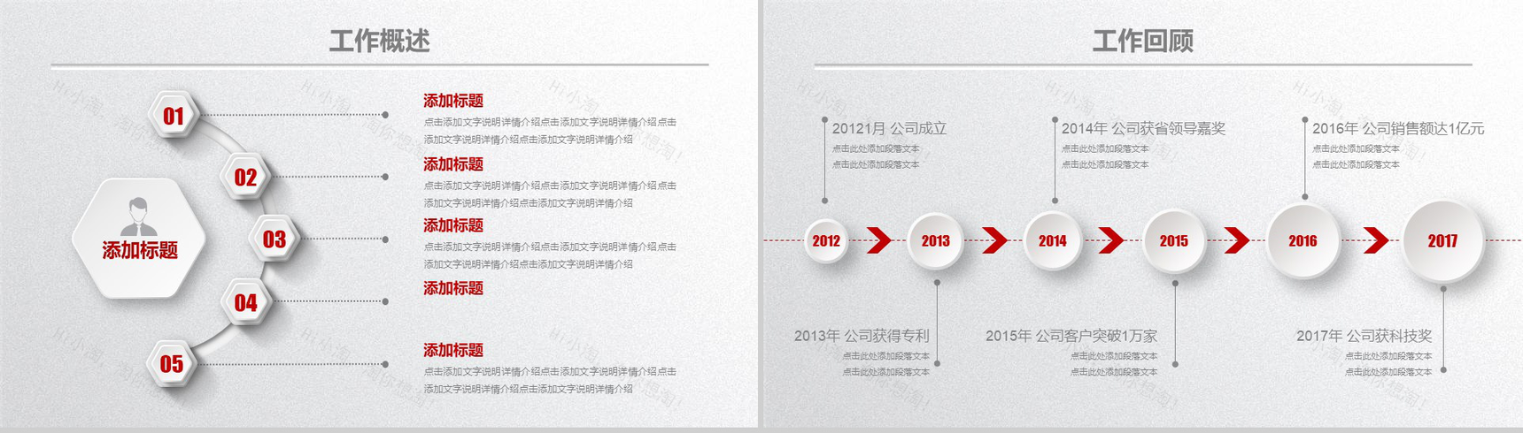 简洁实用完整个人总结工作汇报暨新年计划PPT模板-3