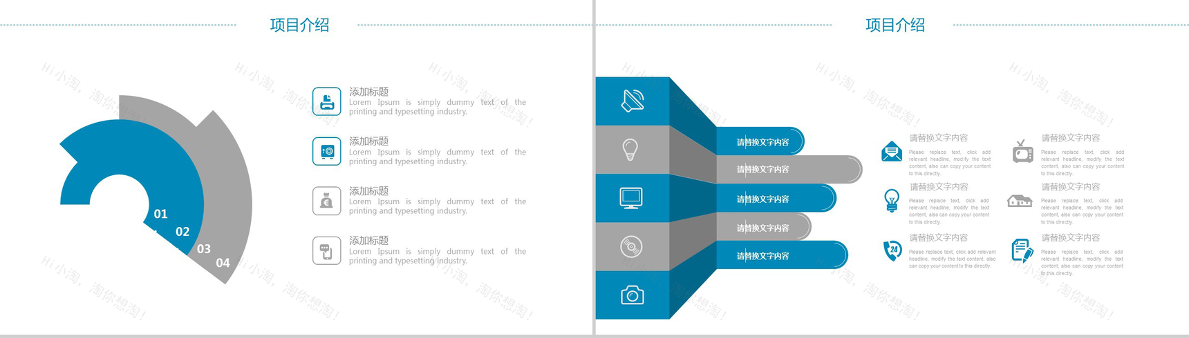 蓝色商务简约医疗医学化学实验研究策划方案项目介绍PPT模板-4