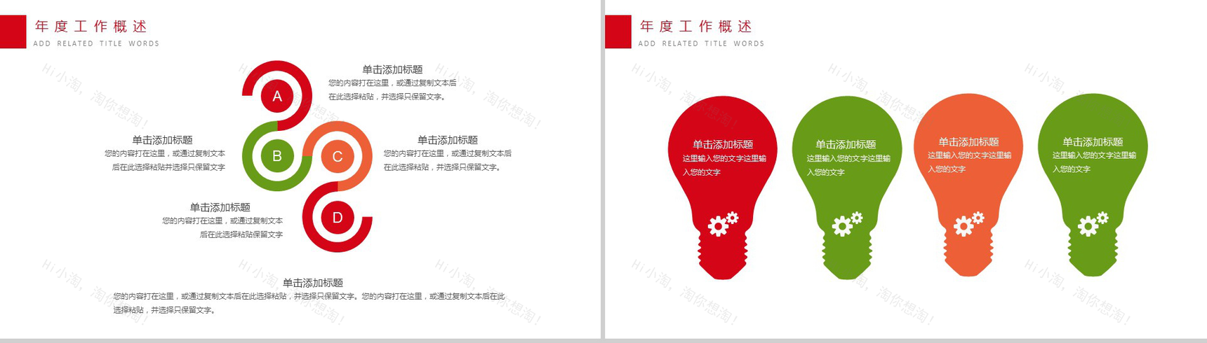 创意个性水果饮料项目宣传策划总结动态PPT模板-3