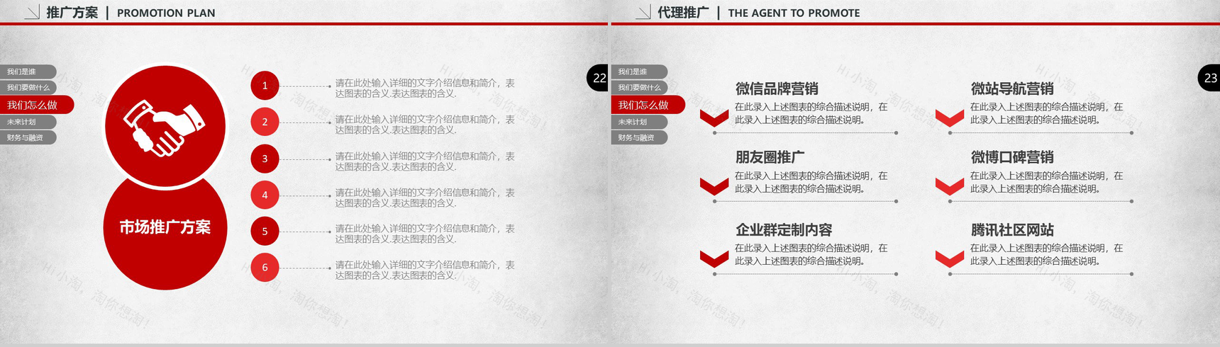 创业商业融资计划书PPT模板-12