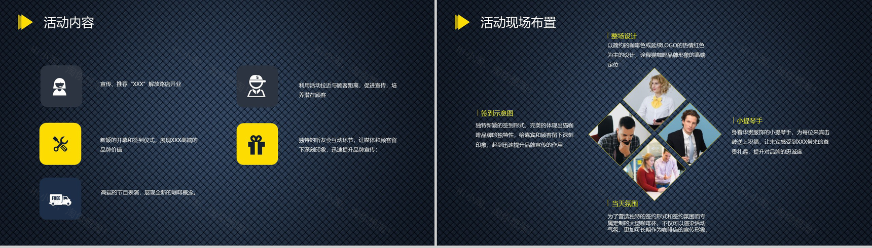 爱生活爱浪漫！XXX咖啡馆创业策划方案PPT模板-5