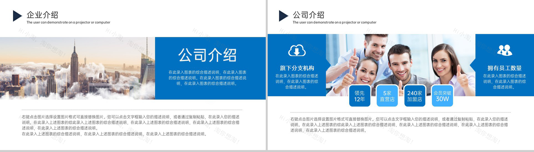 商务风创业融资计划书团队介绍项目展示PPT模板-3