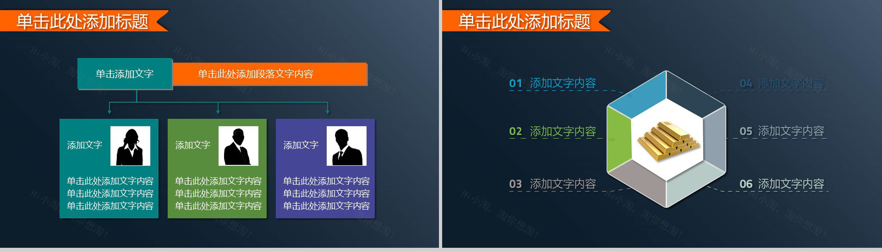 商务汇报企业管理商业融资PPT模板-9