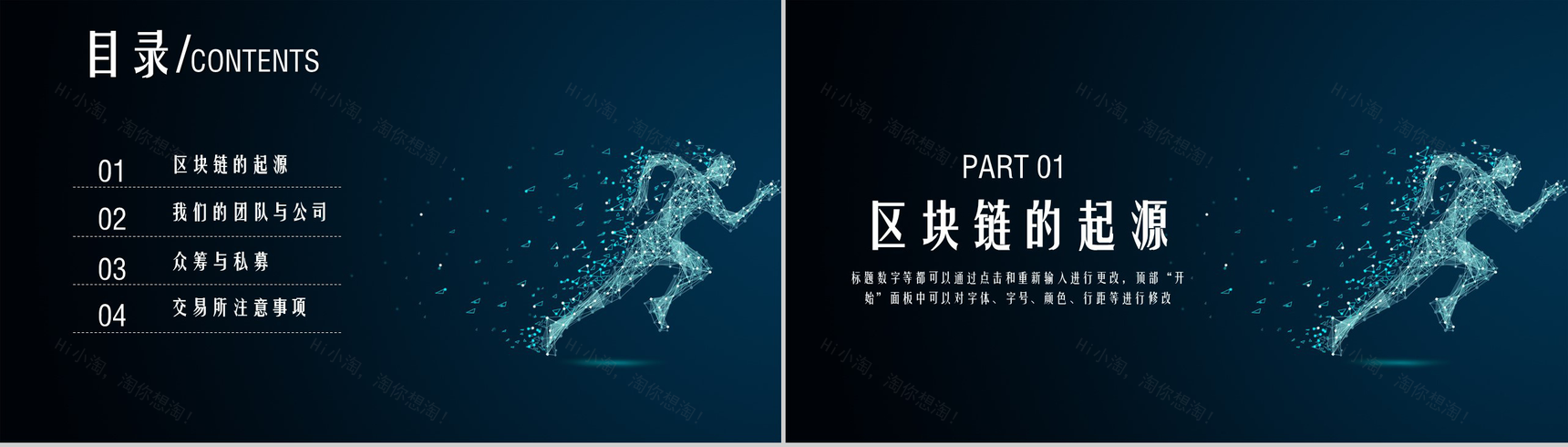 高端大气区块链数字货币商业计划书PPT模板-2