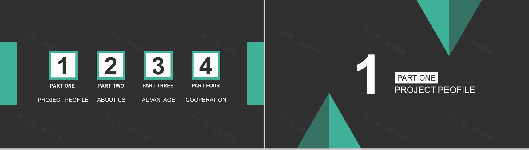 扁平化互联网电商创业策划方案大学生创业PPT模板-2