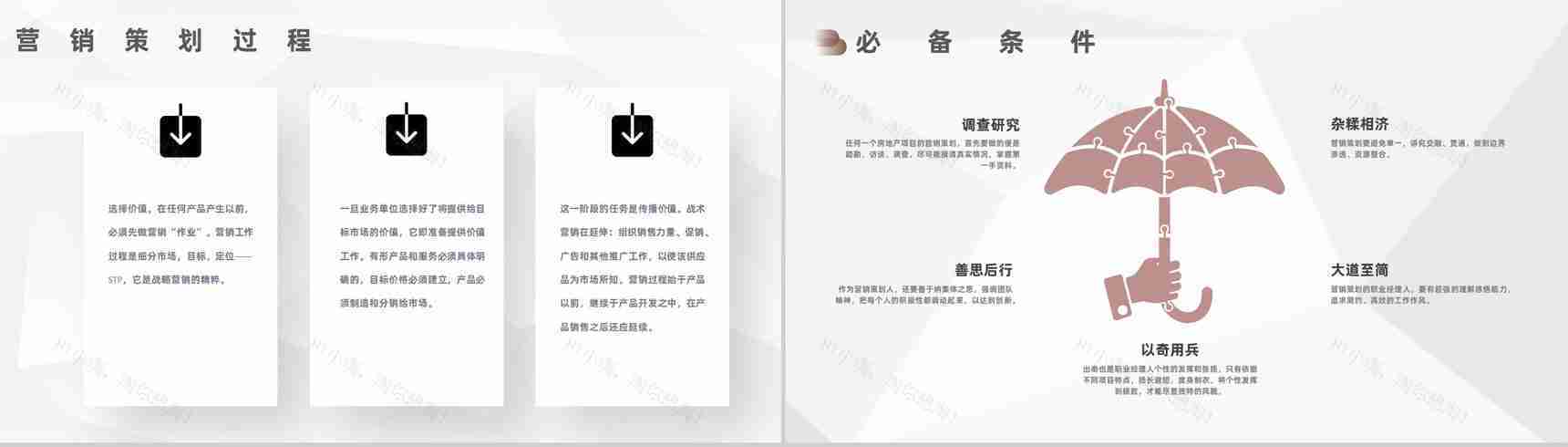 市场部产品营销策划项目融资商业计划书推广PPT模板-5