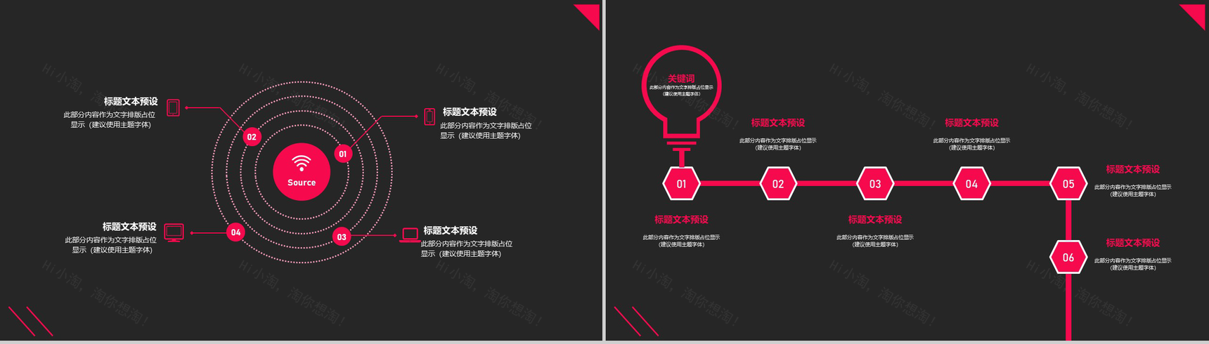 欧美杂志风服装类促销策划PPT模板-11