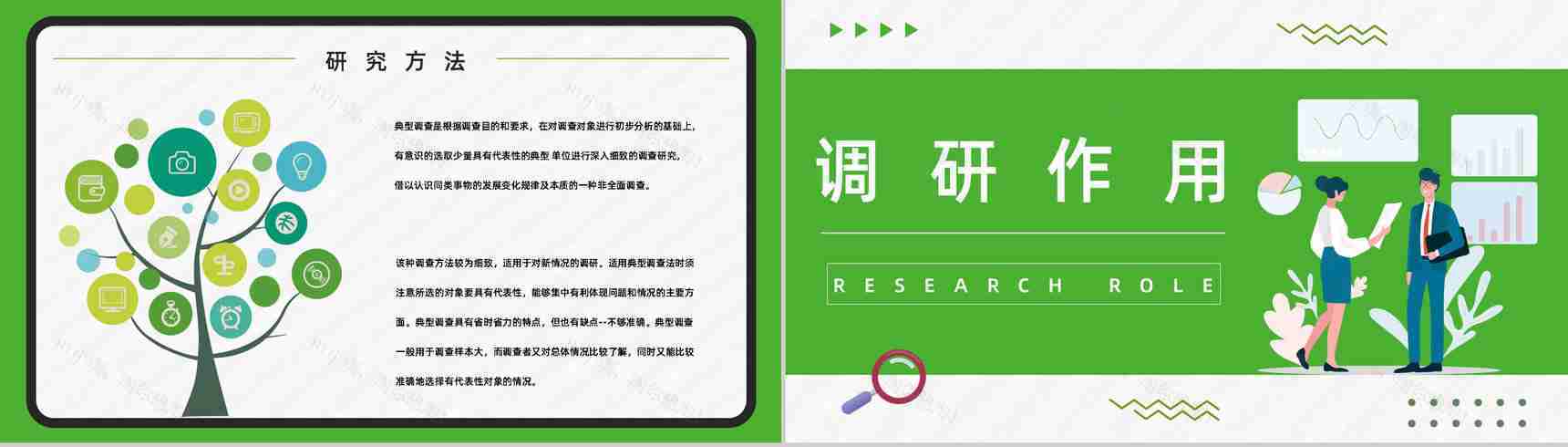 行业市场调研工作项目策划风险预判工作总结计划书PPT模板-6