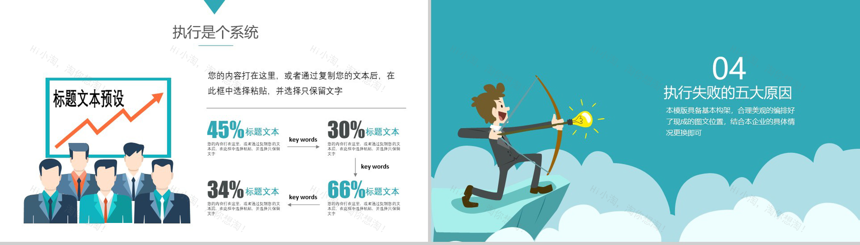 大气企业员工责任与执行力管理培训PPT模板-8