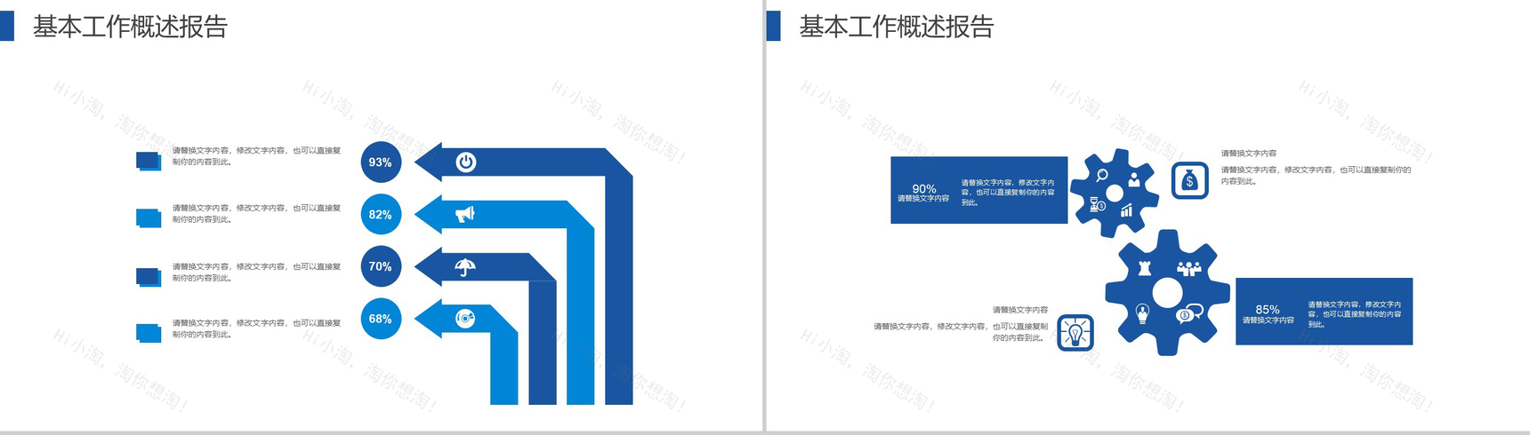 创意水彩淡雅蓝色背景实习转正商务项目计划书述职报告PPT模板-4