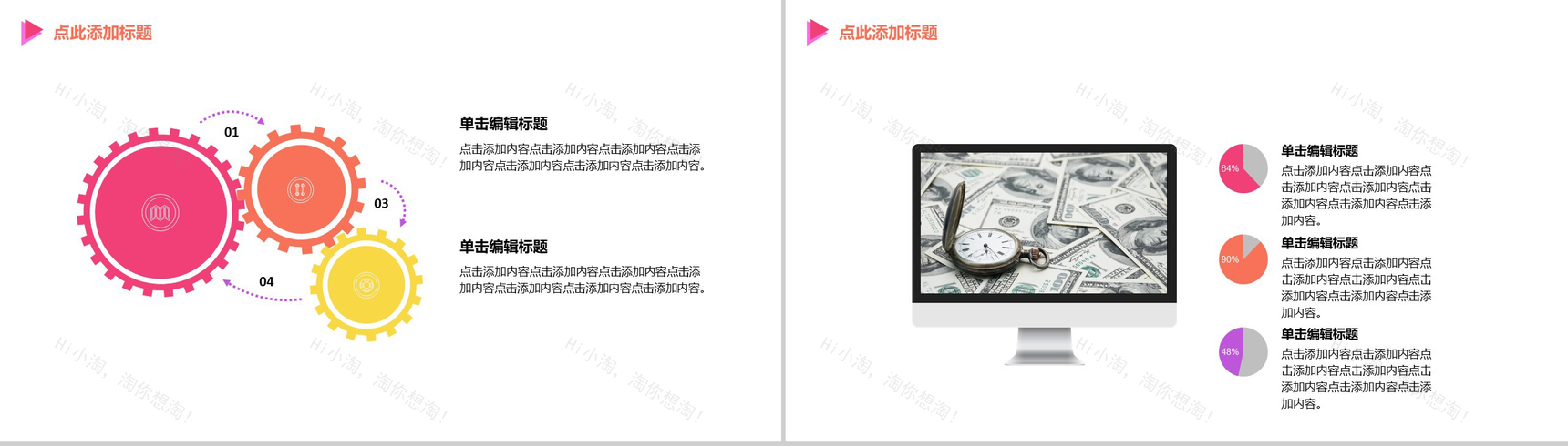 大气微粒体互联网创业商务计划书大学生创业PPT模板-7