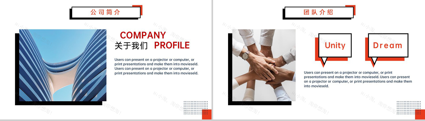 白黑商务风企业创业融资计划书团队介绍PPT模板-3