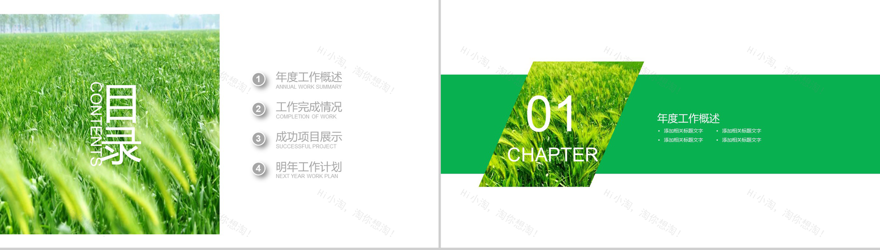 农业生产招商引资农产品宣传PPT模板-2