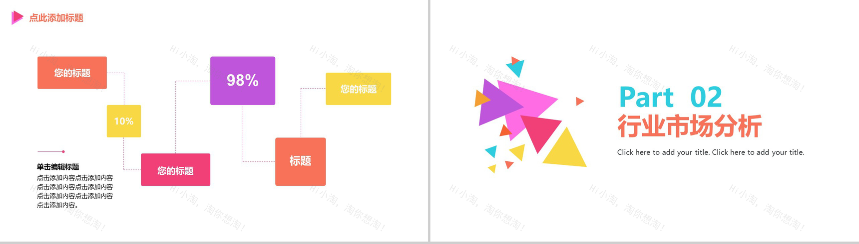 大气微粒体互联网创业商务计划书大学生创业PPT模板-6