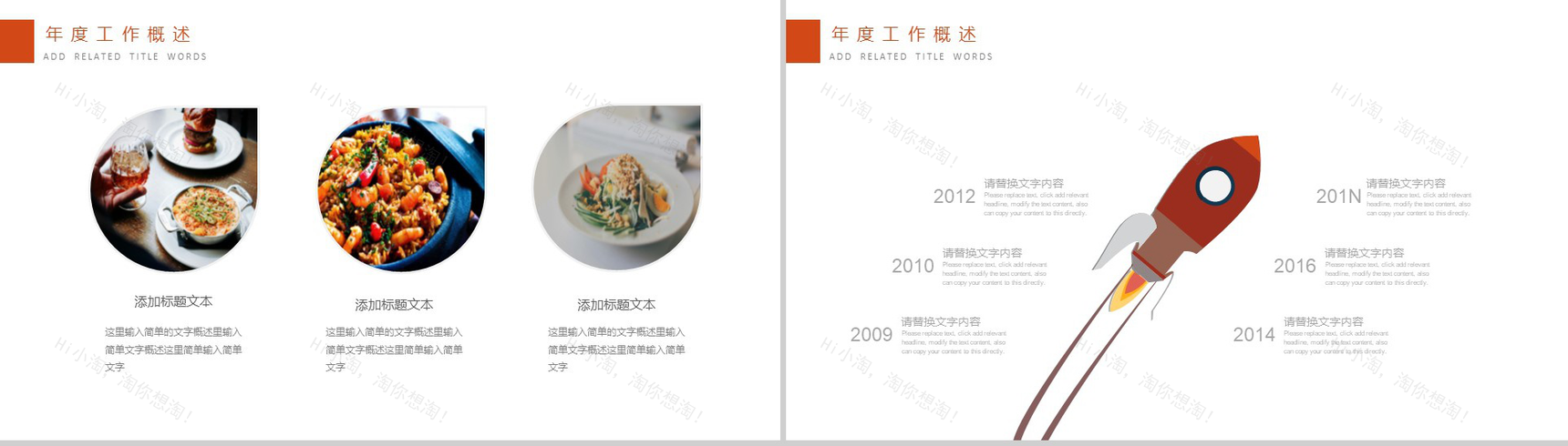 餐饮美食大气西餐美食营销推广策划PPT模板-4