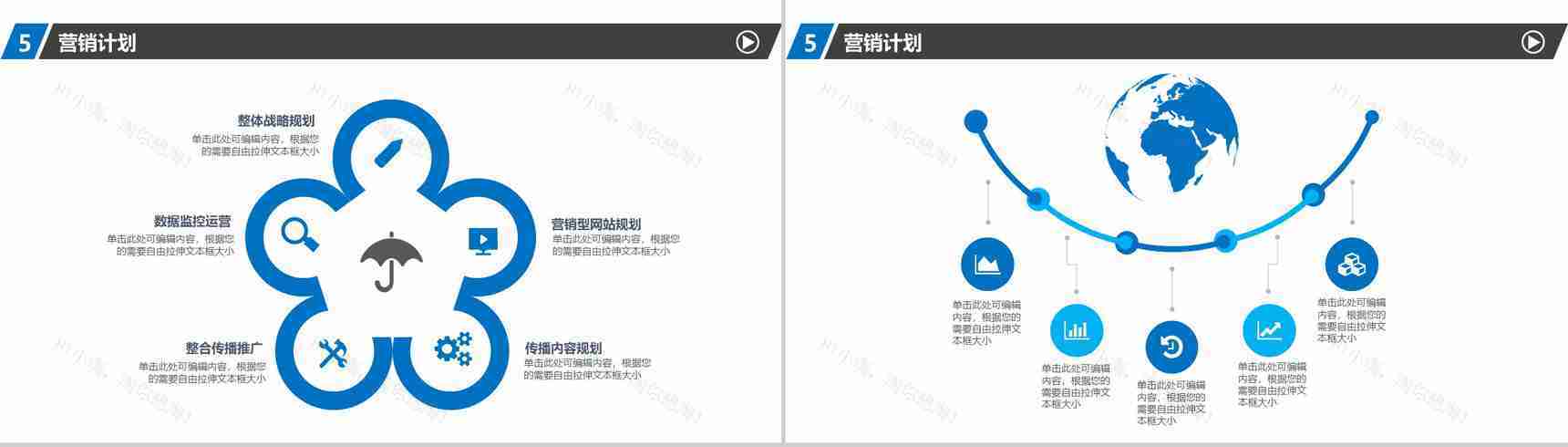 2020通用商业计划书策划PPT模板-5