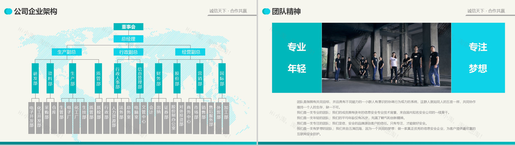 小清新简约商务商业产品宣传计划书PPT模板-5