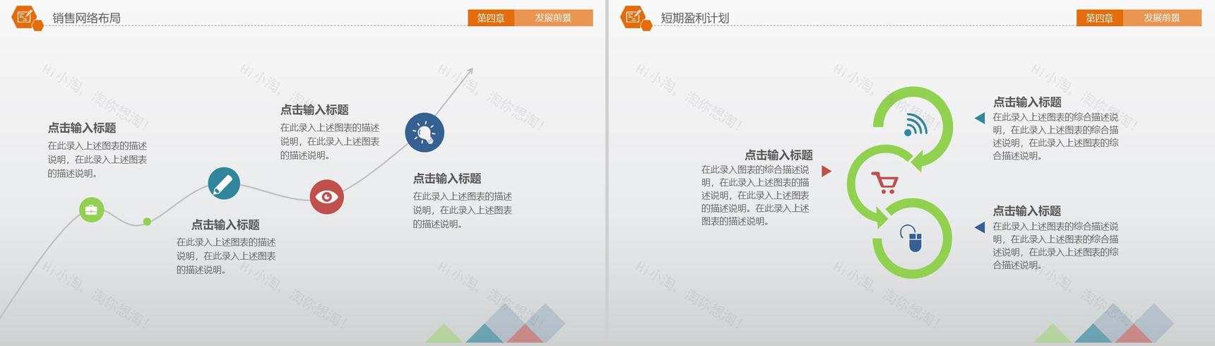 框架完整创业融资计划书PPT模板-18