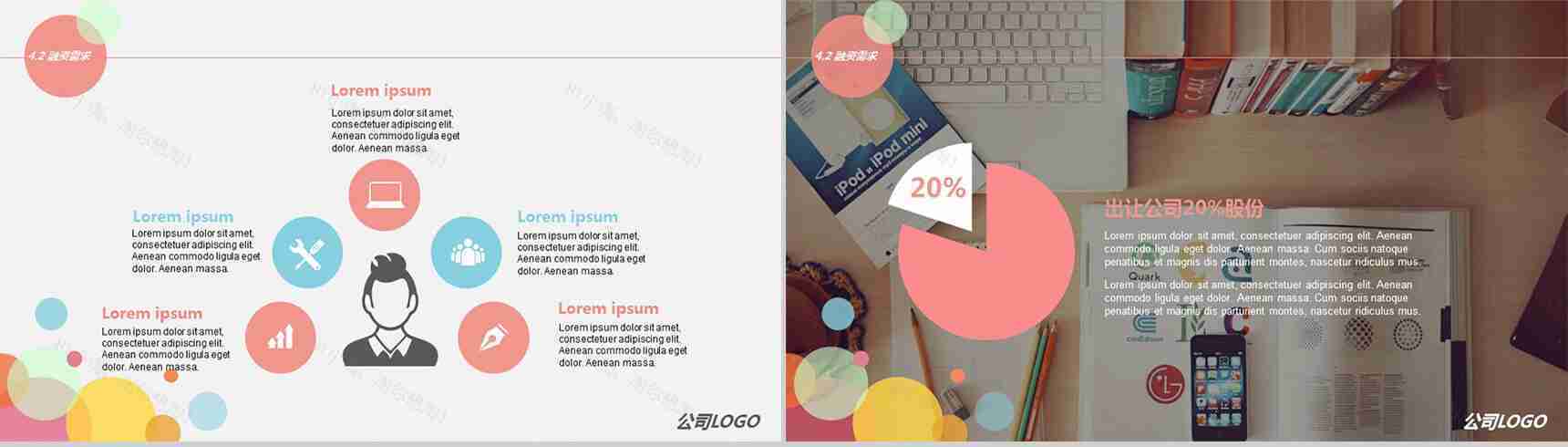 路演商业计划书PPT模板-8