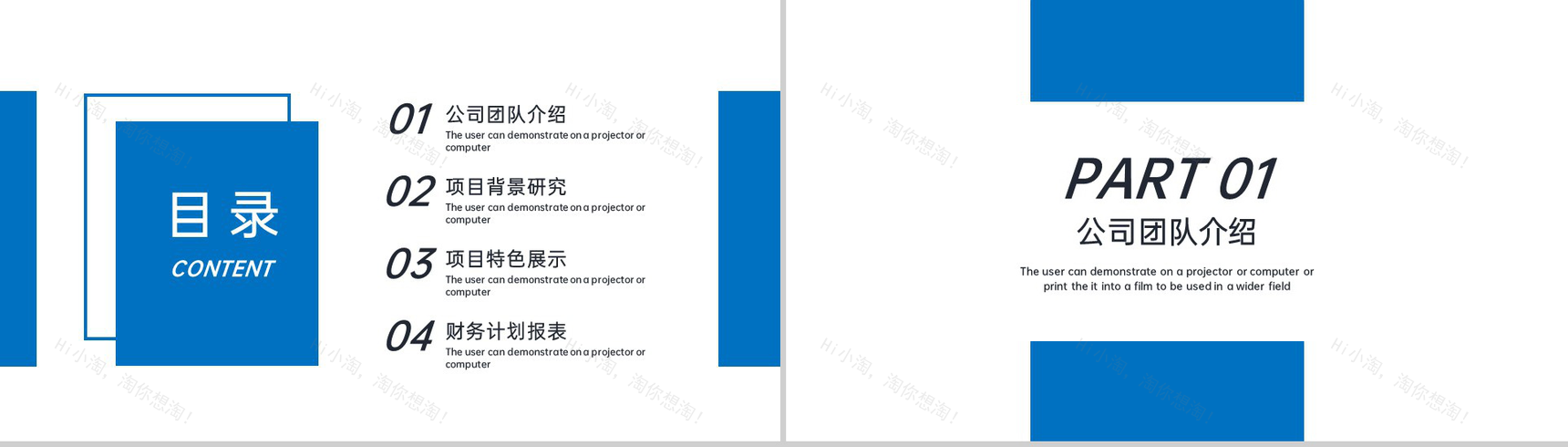 商务风创业融资计划书团队介绍项目展示PPT模板-2