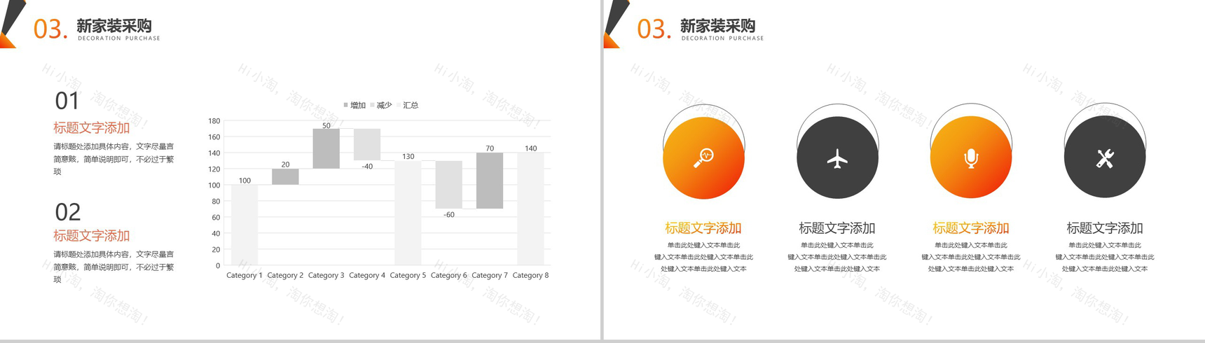 遇见幸福的味道咖啡馆装修设计PPT模板-7